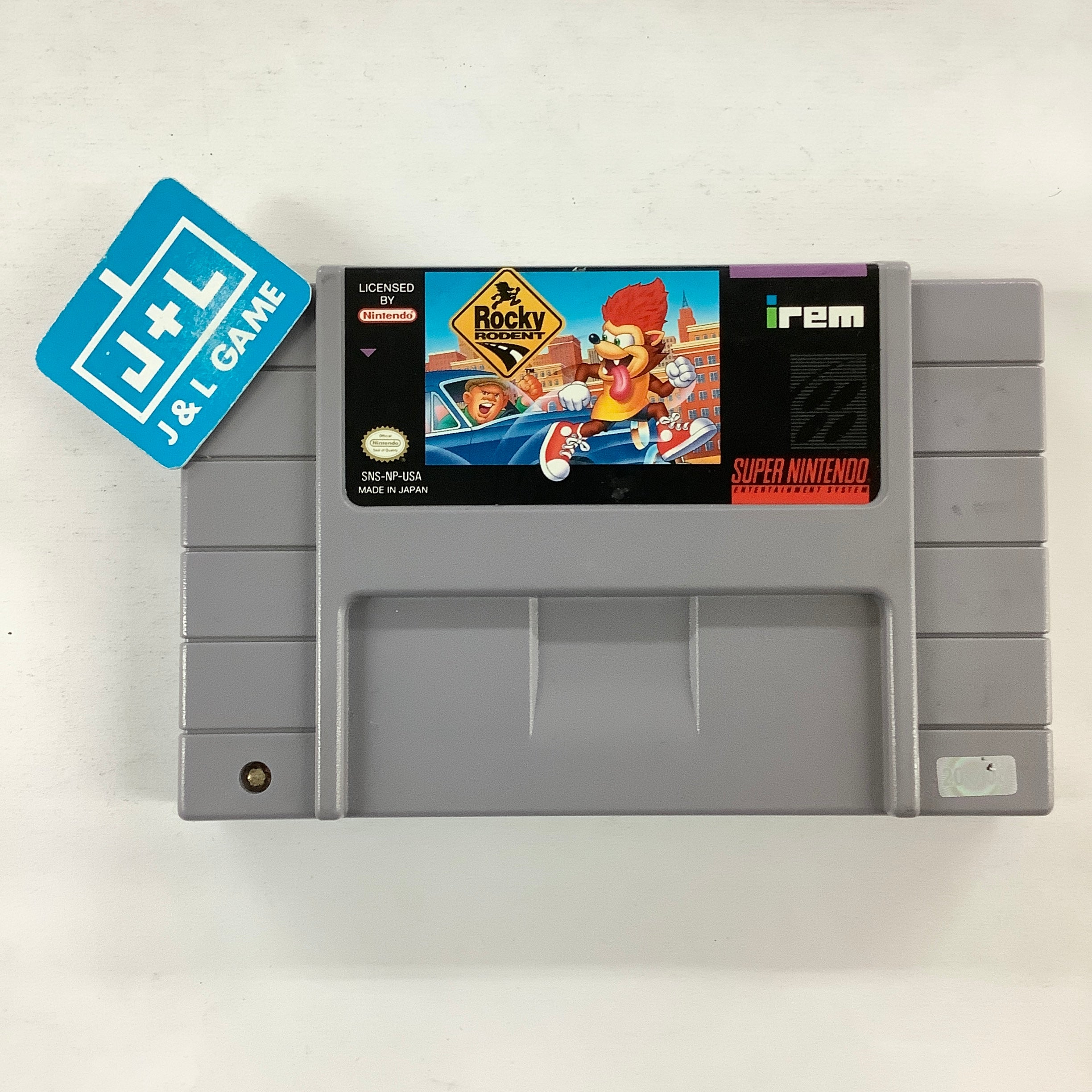 Rocky Rodent - (SNES) Super Nintendo [Pre-Owned] Video Games Irem   