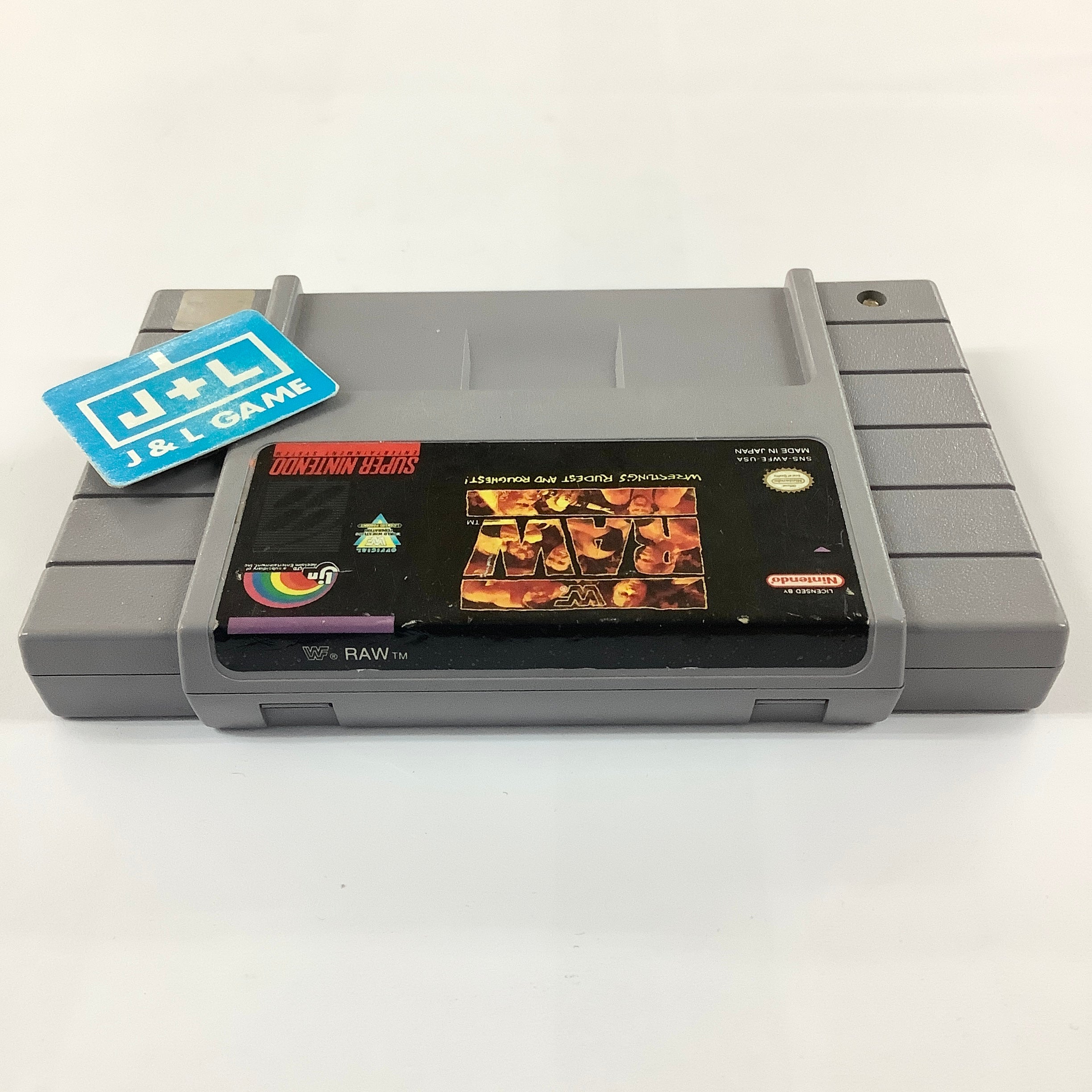 WWF Raw - (SNES) Super Nintendo [Pre-Owned] Video Games LJN Ltd.   