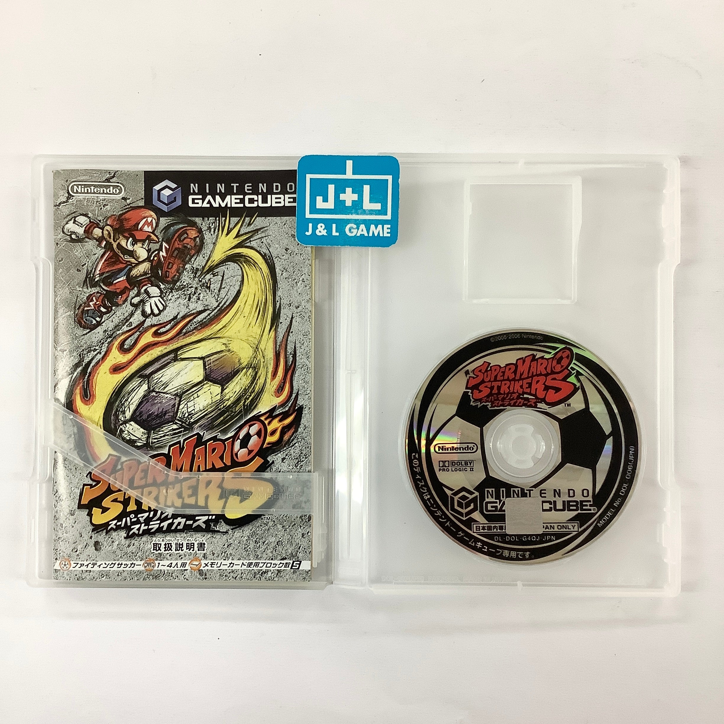 Super Mario Strikers - (GC) GameCube [Pre-Owned] (Japanese Import) Video Games Nintendo   