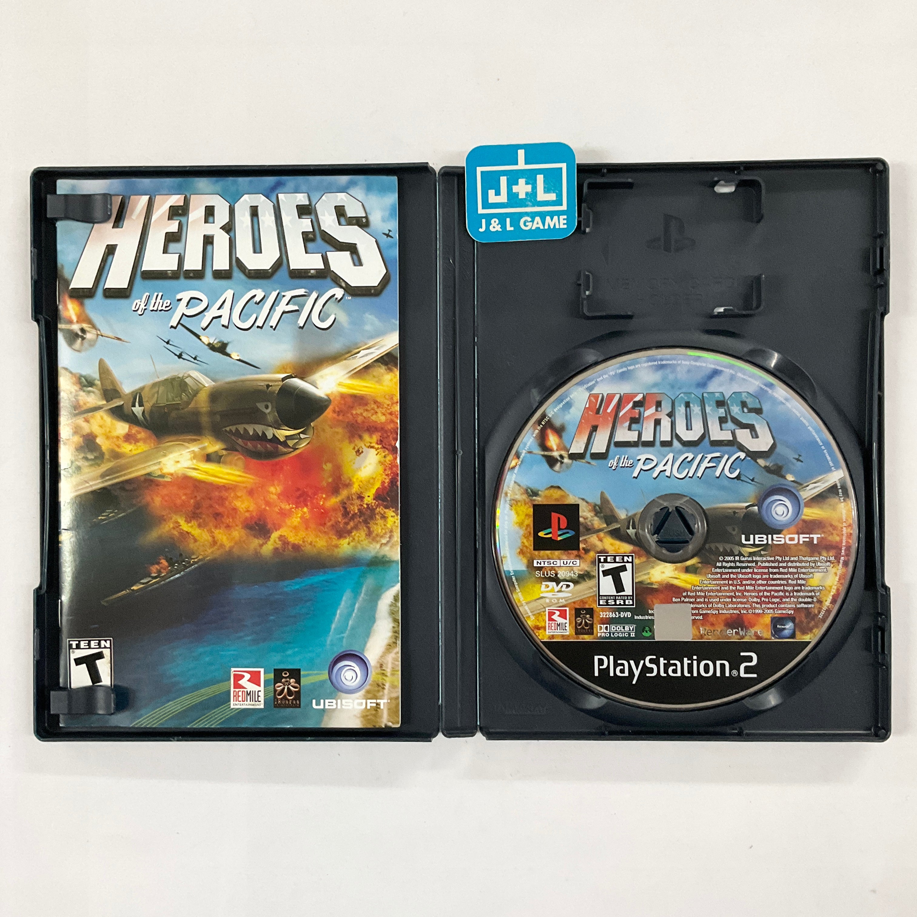 Heroes of the Pacific - (PS2) PlayStation 2 [Pre-Owned] Video Games Ubisoft   