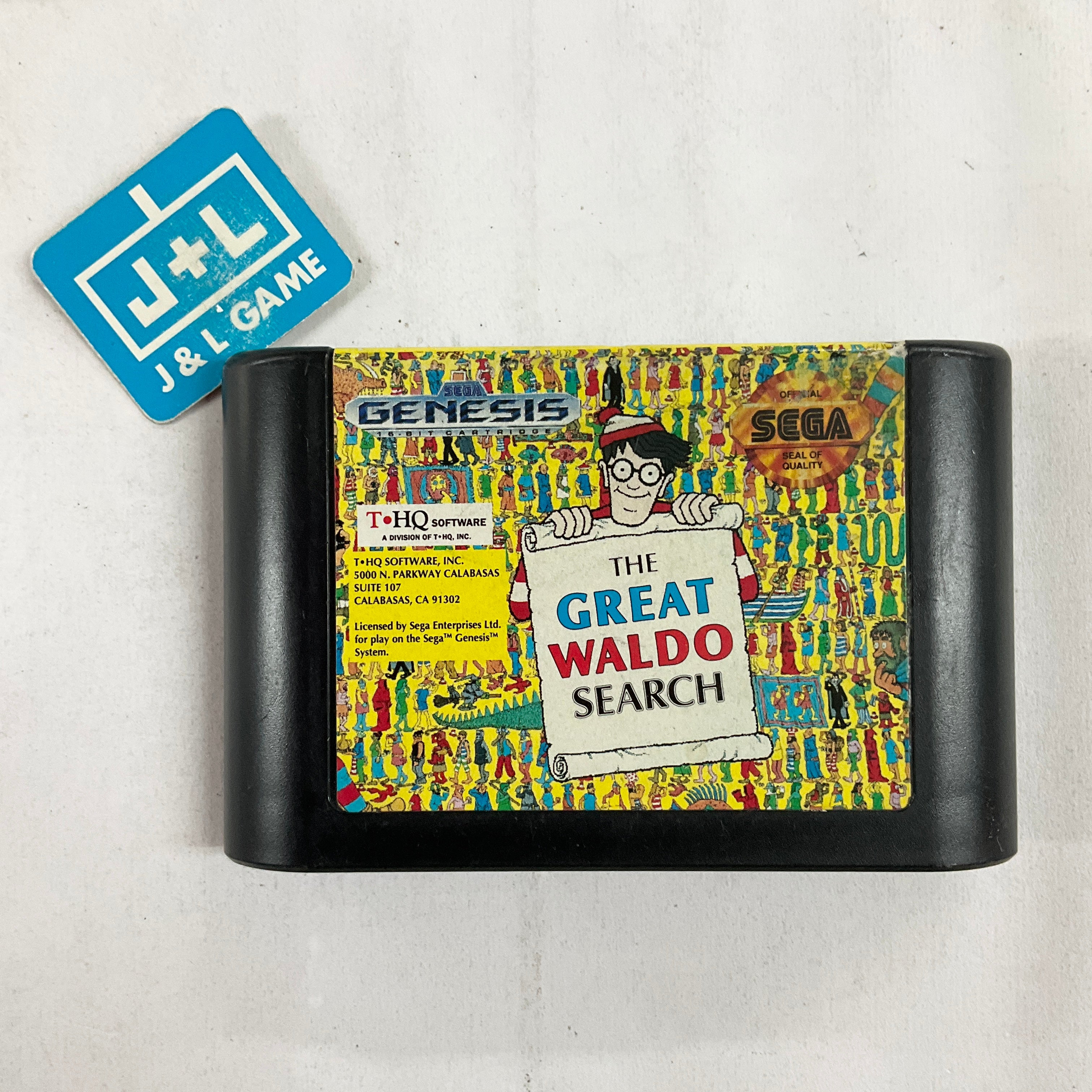 The Great Waldo Search - (SG) SEGA Genesis [Pre-Owned] Video Games THQ   