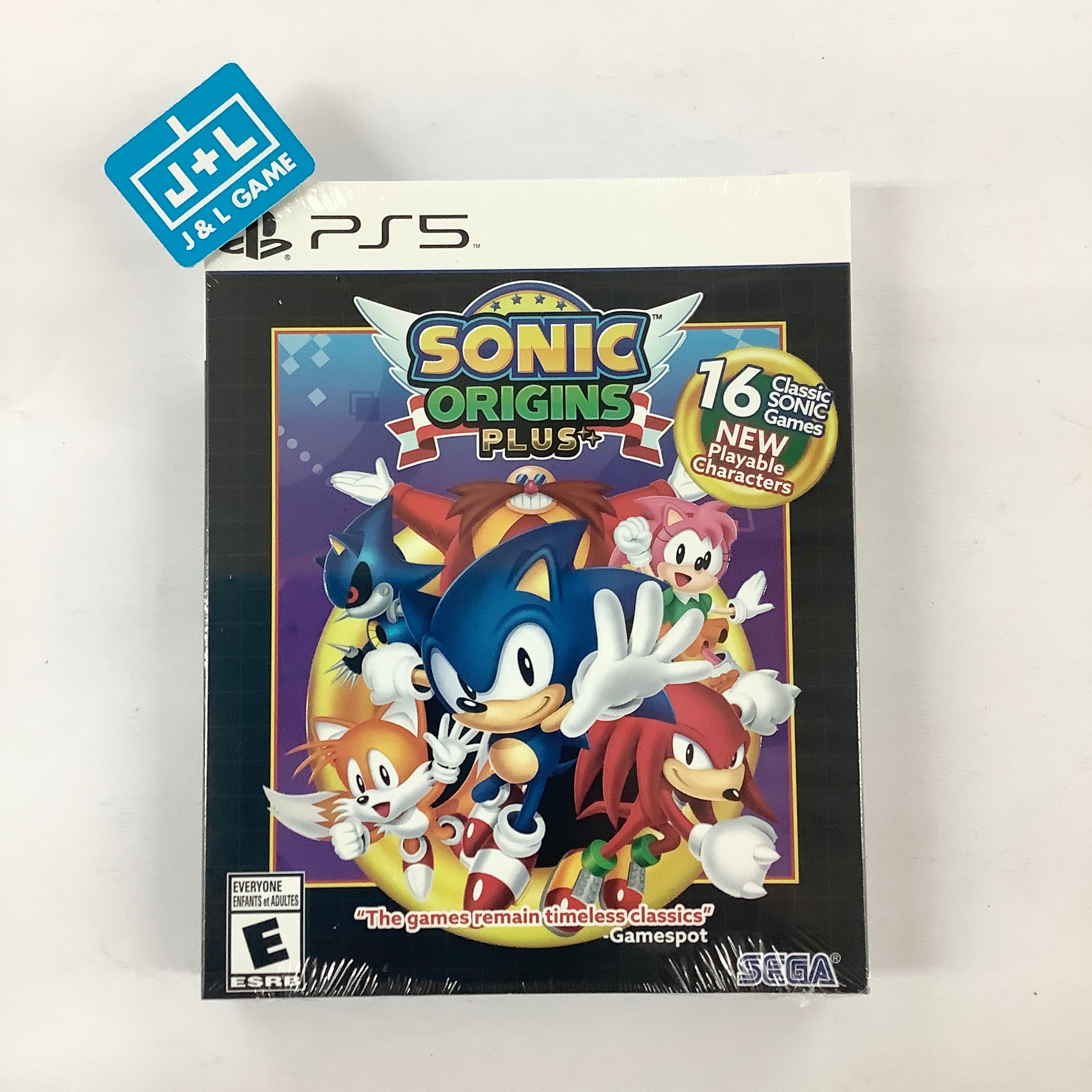 Sonic Origins Plus - (PS5) PlayStation 5 Video Games SEGA   