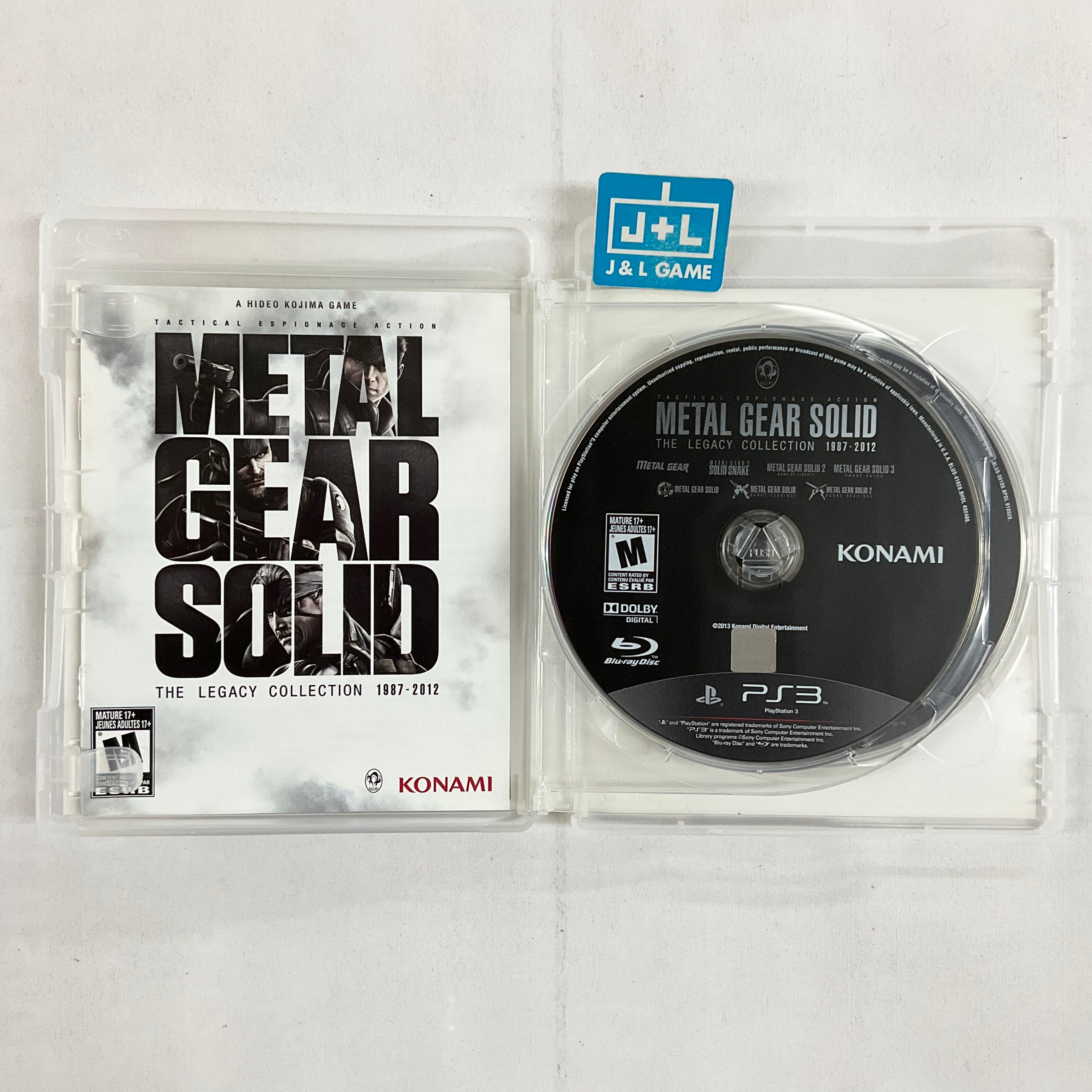 Metal Gear Solid: The Legacy Collection - (PS3) PlayStation 3 [Pre-Owned] Video Games Konami   