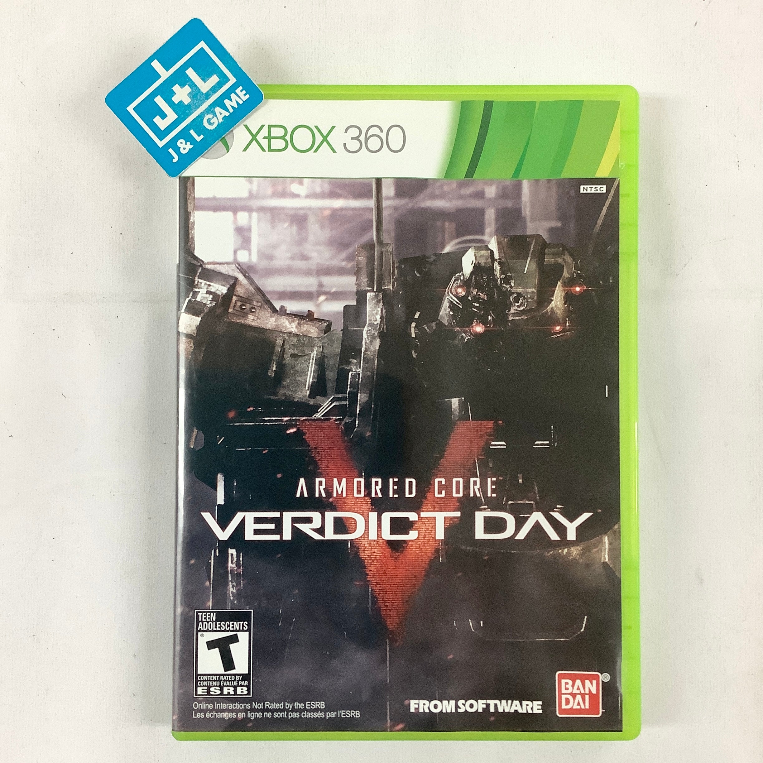 Armored Core: Verdict Day - Xbox 360 [Pre-Owned] Video Games Namco Bandai Games   