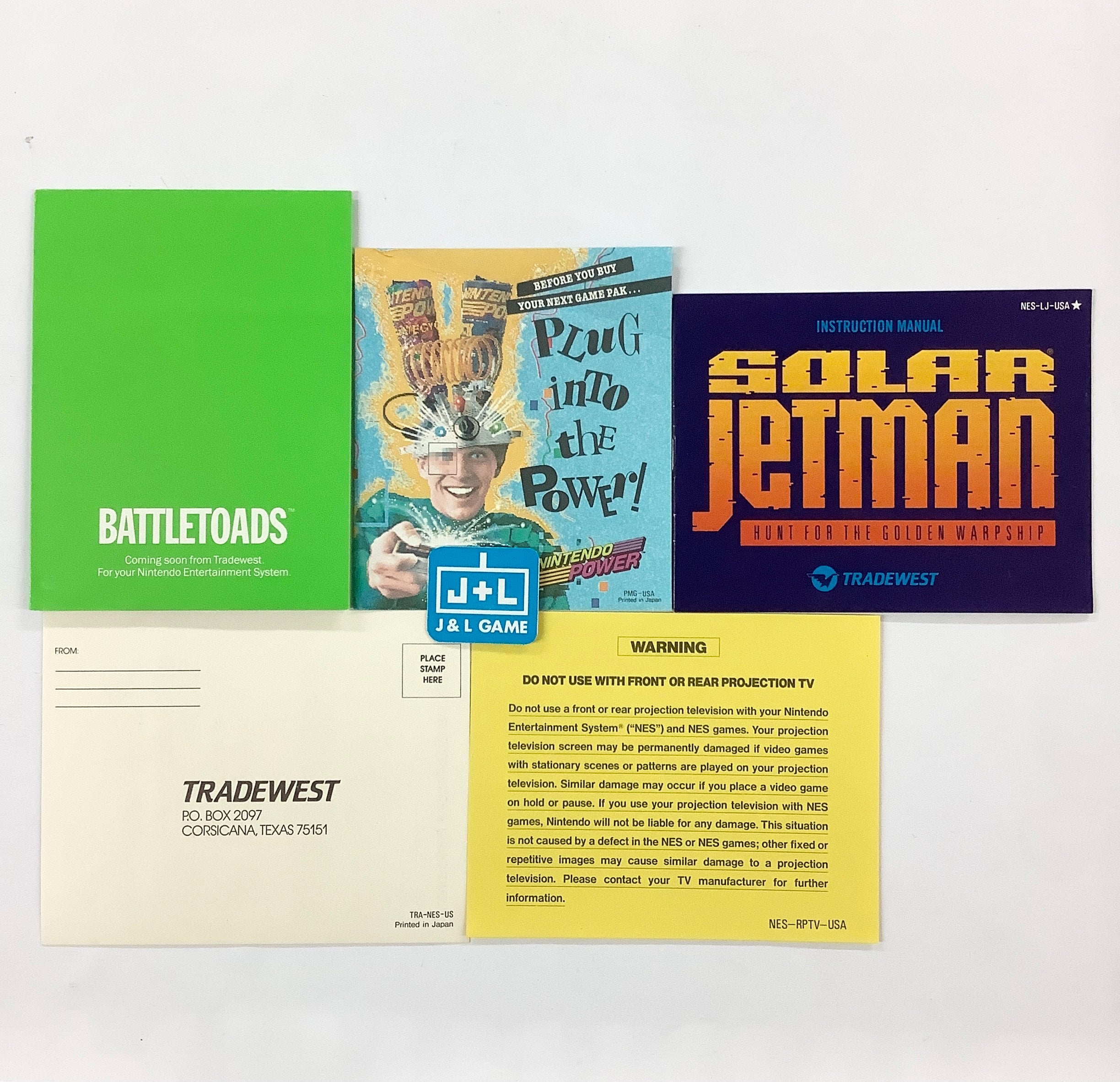 Solar Jetman: Hunt for the Golden Warpship - (NES) Nintendo Entertainment System [Pre-Owned] Video Games Tradewest   