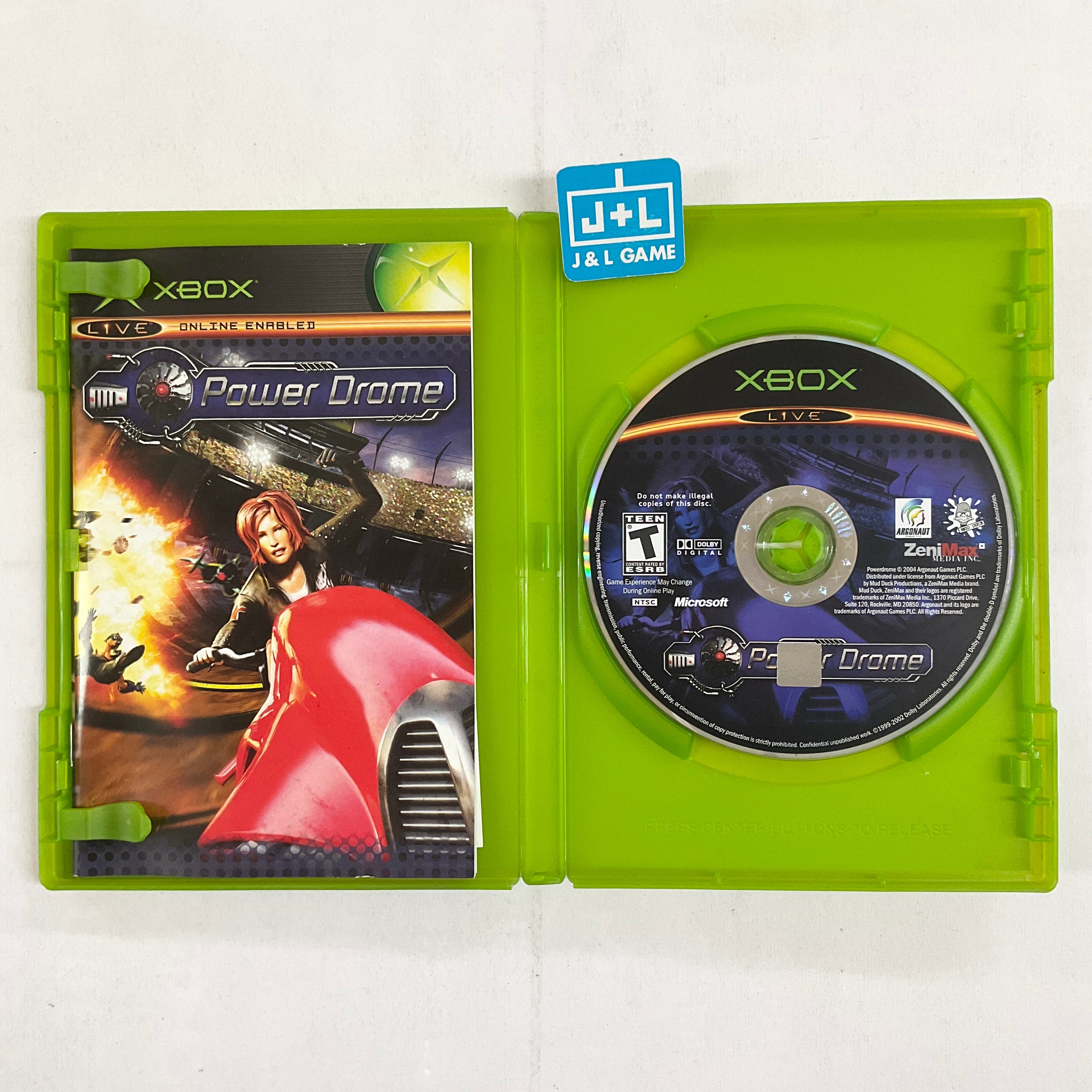 Power Drome - (XB) Xbox [Pre-Owned] Video Games Mud Duck Productions   