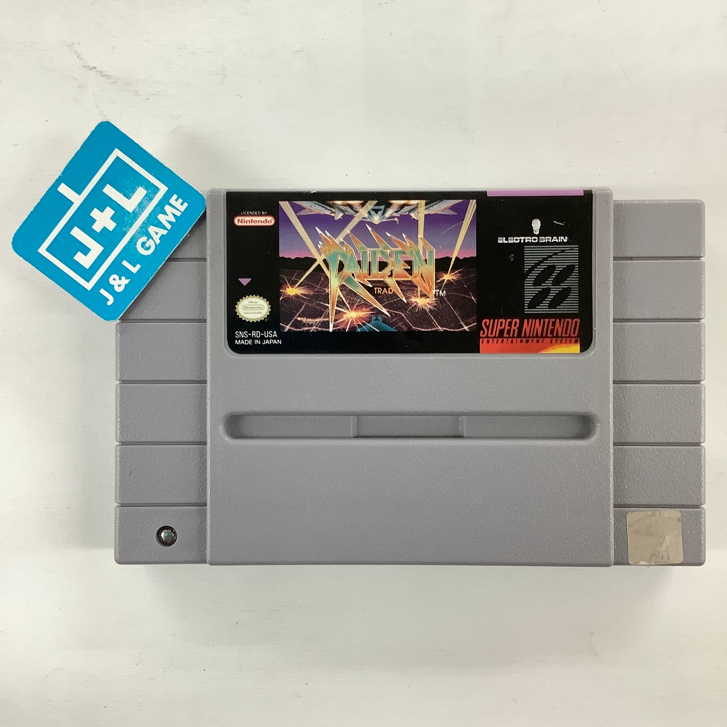 Raiden Trad - (SNES) Super Nintendo [Pre-Owned] Video Games Electro Brain   