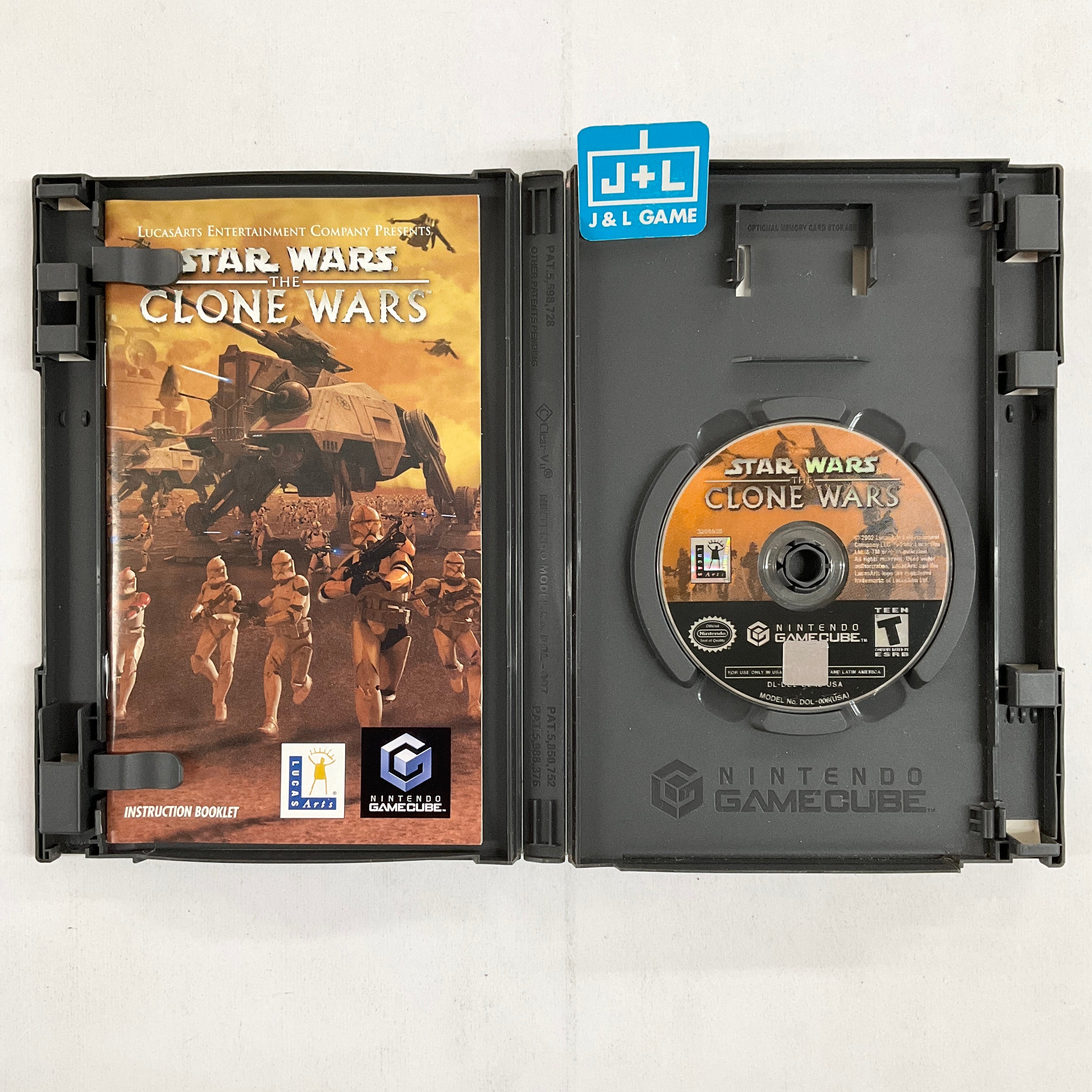 Star Wars: The Clone Wars - (GC) GameCube [Pre-Owned] Video Games LucasArts   