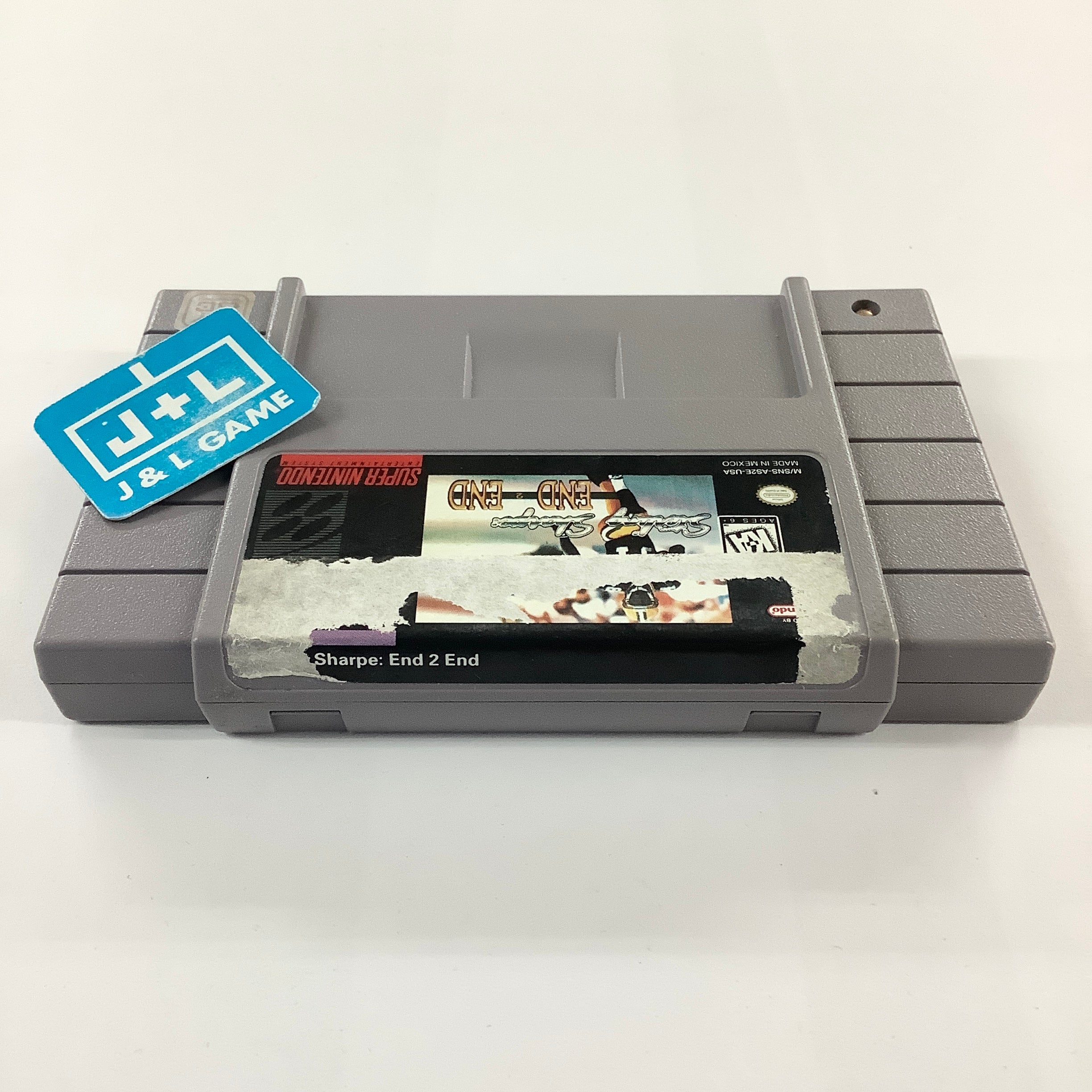 Sterling Sharpe: End 2 End - (SNES) Super Nintendo [Pre-Owned] Video Games Jaleco Entertainment   