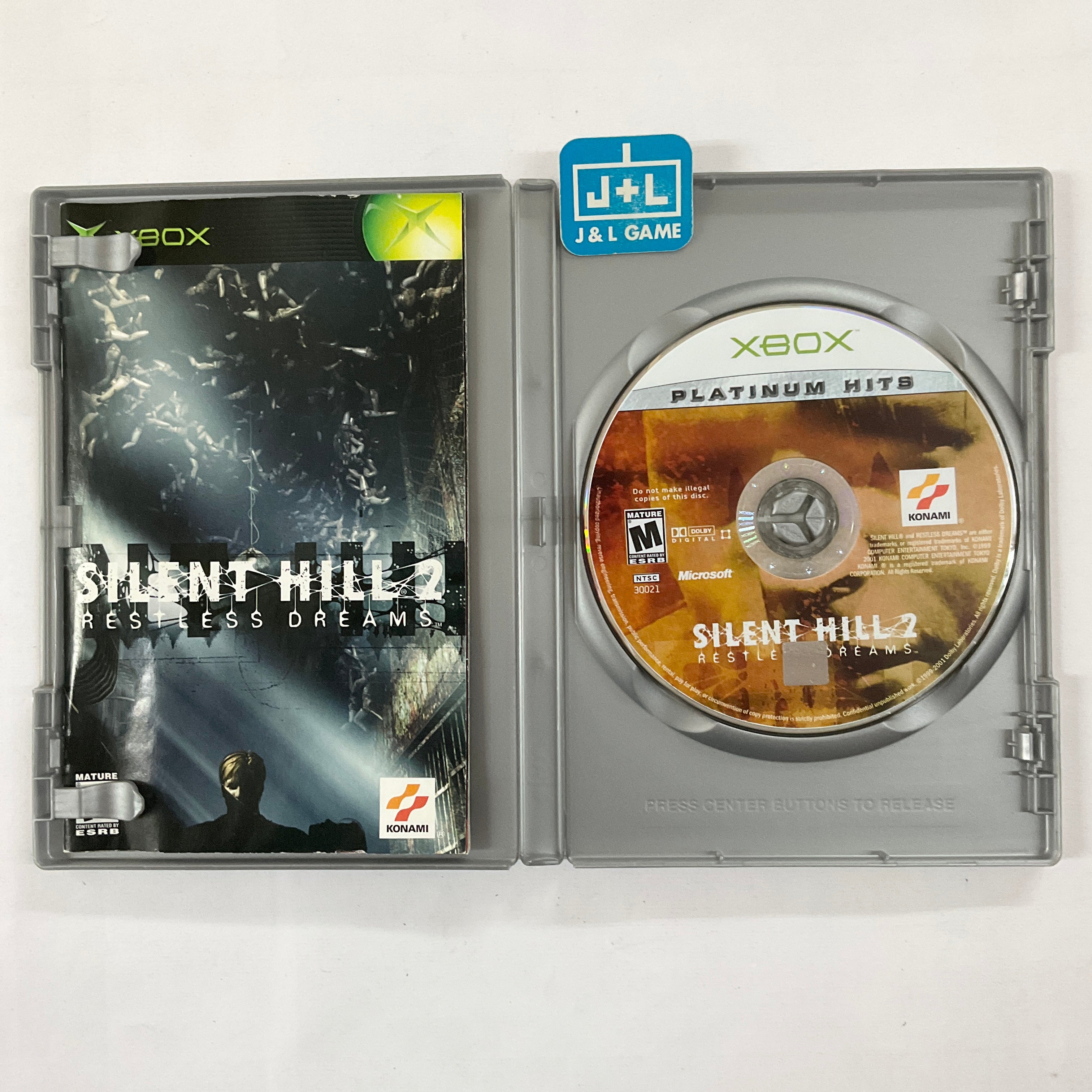 Silent Hill 2: Restless Dreams (Platinum Hits) - (XB) Xbox [Pre-Owned] Video Games Konami   