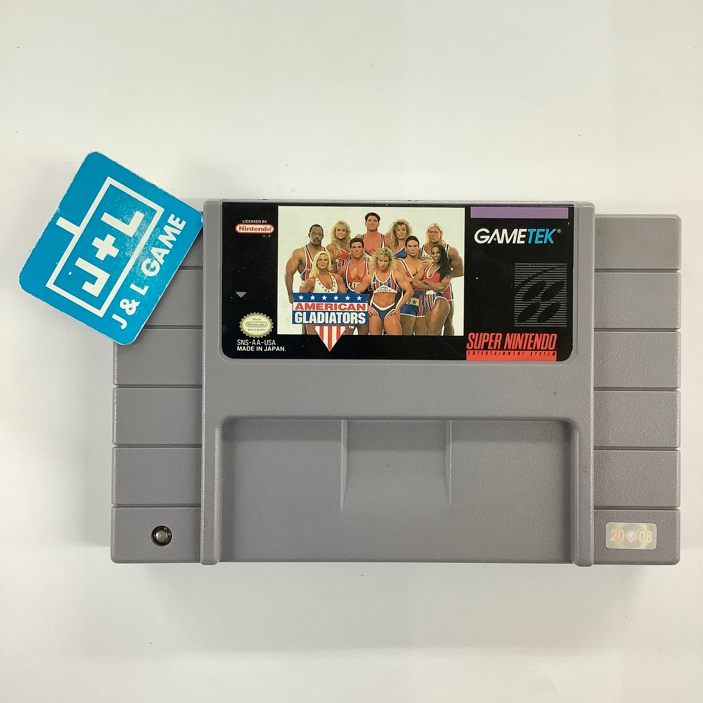 American Gladiators - (SNES) Super Nintendo [Pre-Owned] Video Games GameTek   