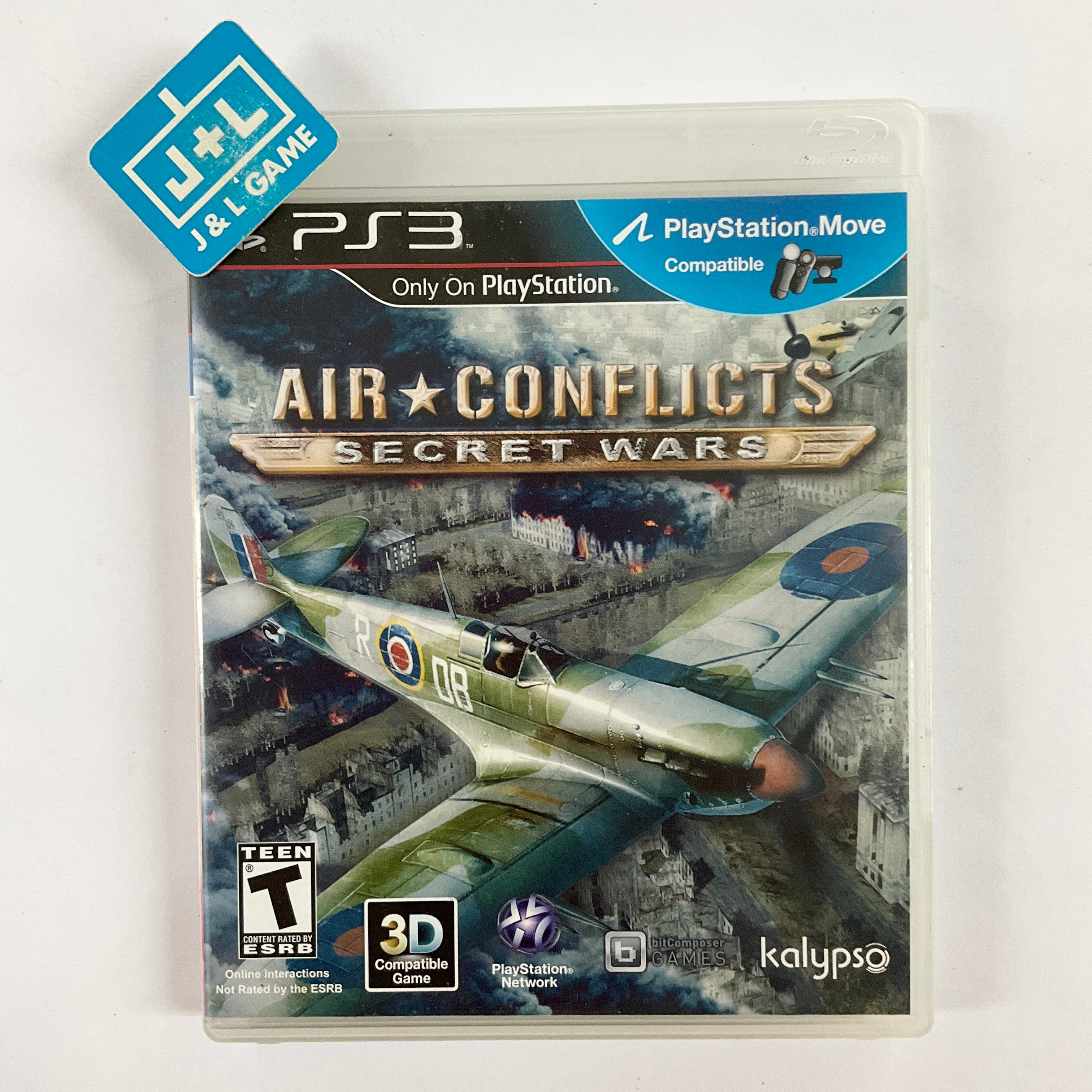 Air Conflicts: Secret Wars - (PS3) PlayStation 3 [Pre-Owned] Video Games Kalypso   