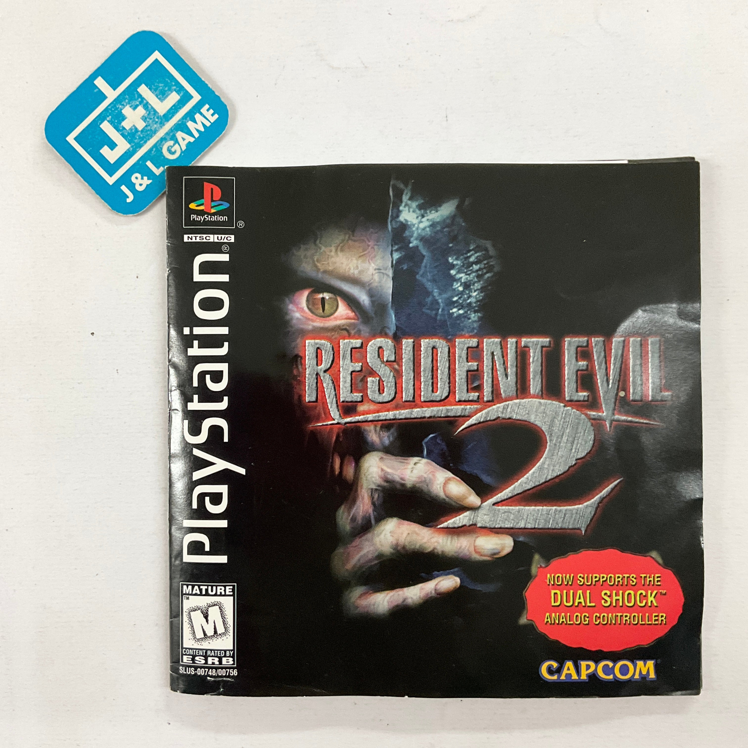 Resident Evil 2 (Dual Shock) - (PS1) PlayStation 1 [Pre-Owned] Video Games Capcom   