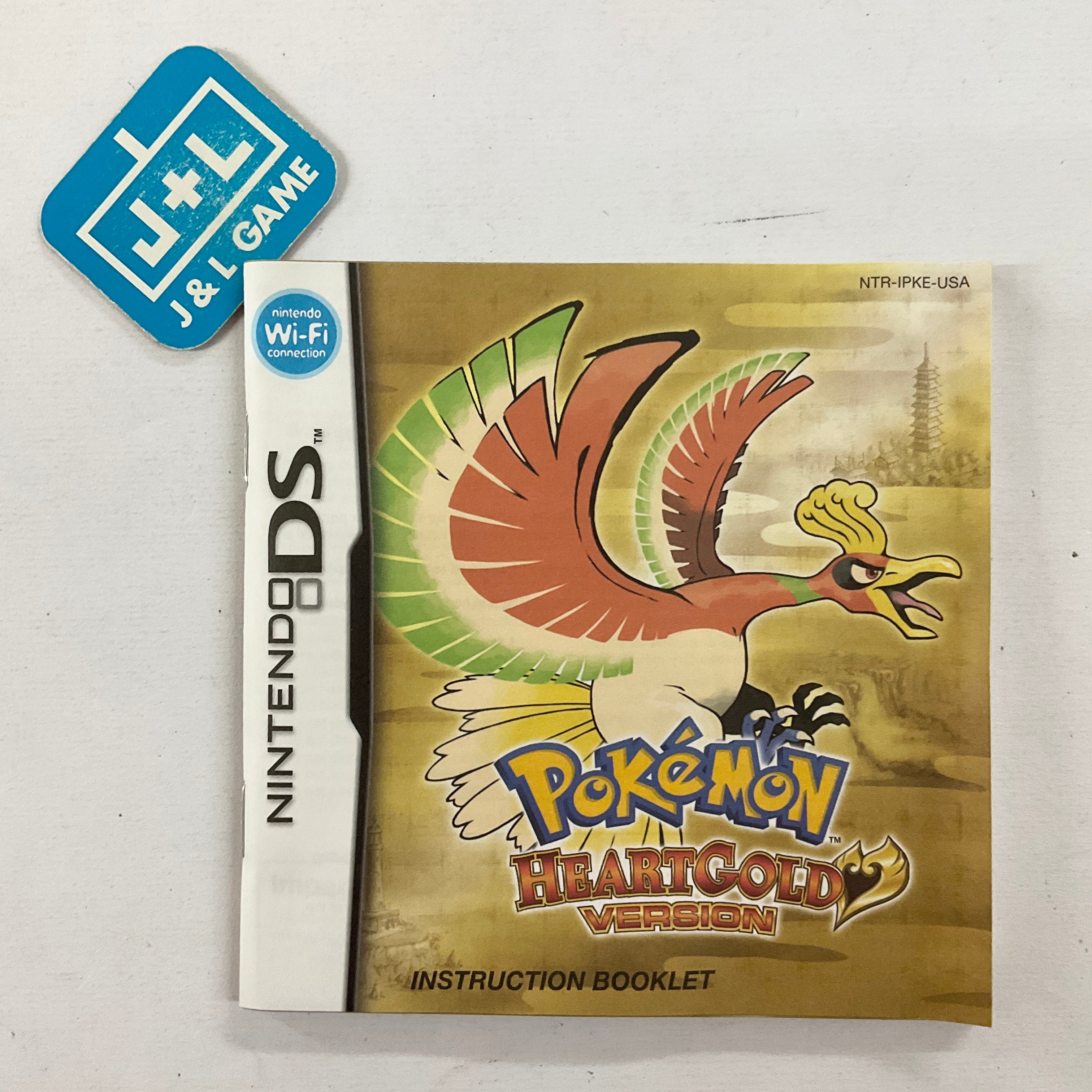 Pokemon HeartGold Version (w/ Pokewalker) - (NDS) Nintendo DS [Pre-Owned] Video Games Nintendo   