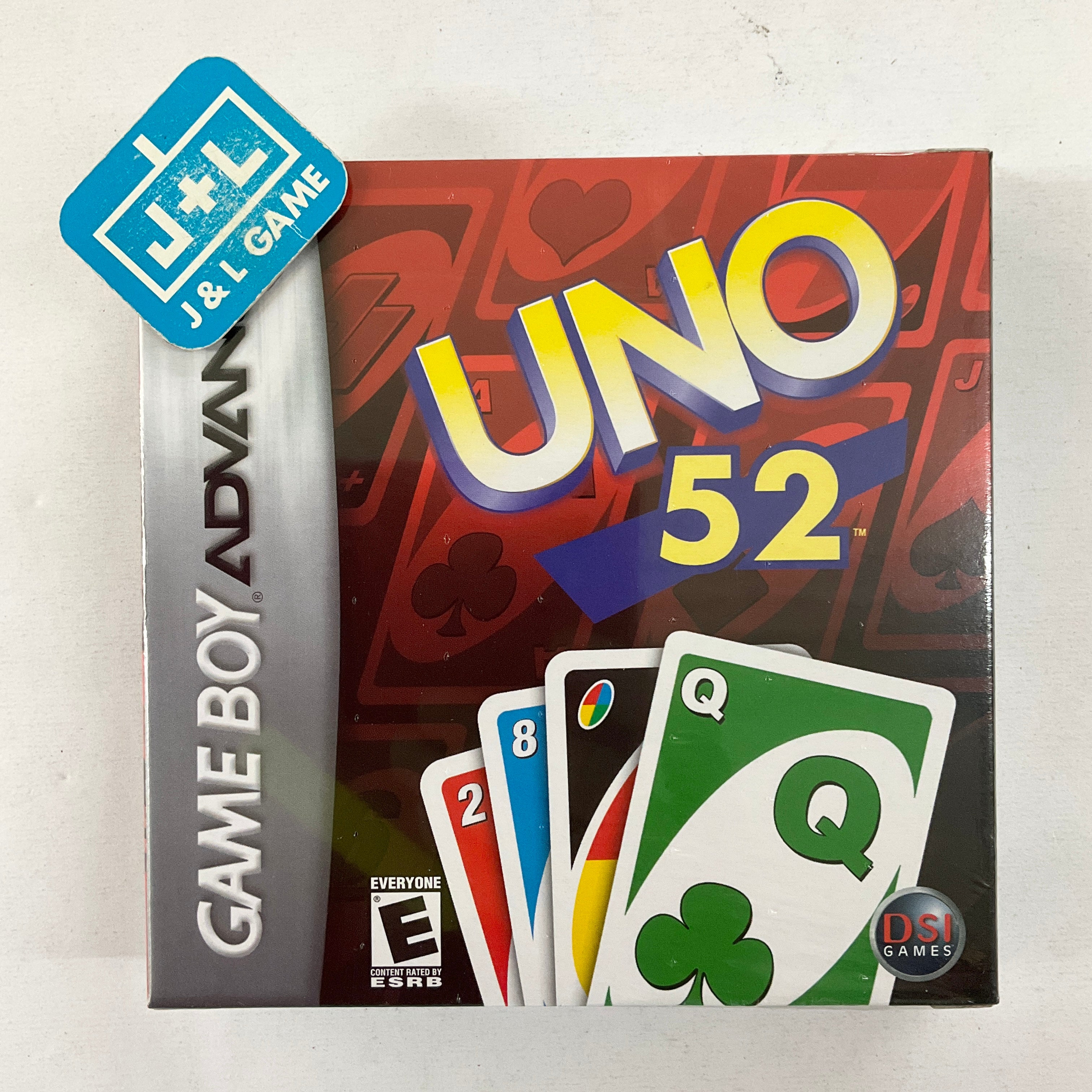 Uno 52 - (GBA) Game Boy Advance Video Games DSI Games   