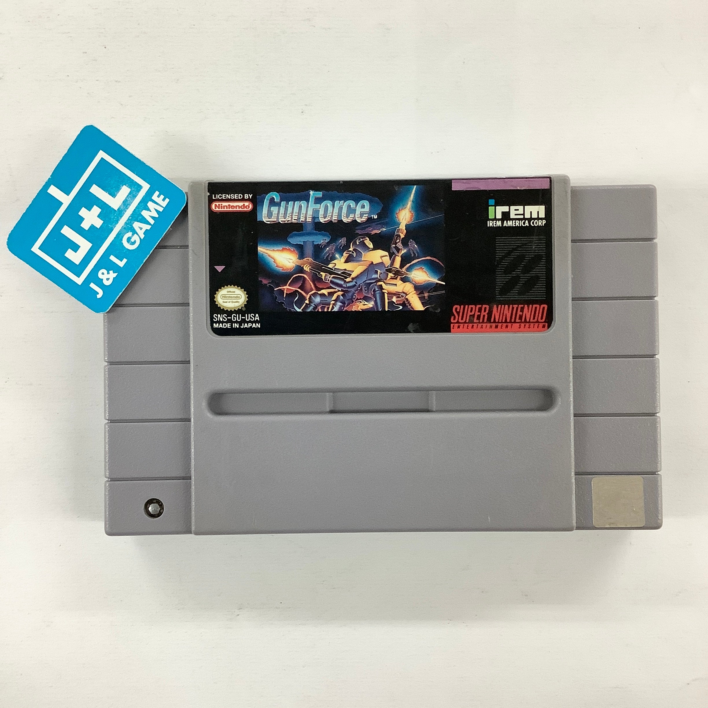 GunForce - (SNES) Super Nintendo [Pre-Owned] Video Games Nintendo   