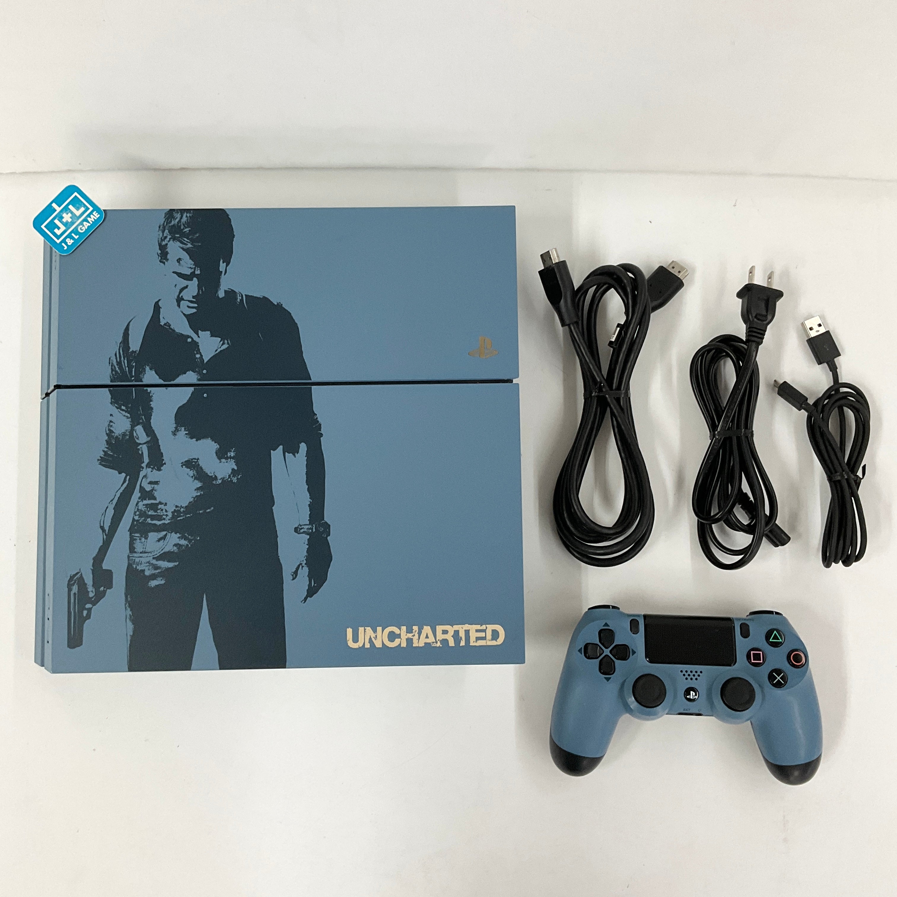 Sony PlayStation 4 500GB Console (Uncharted 4 Limited Edition Bundle) - (PS4) Playstation 4 [Pre-Owned] Consoles Sony   