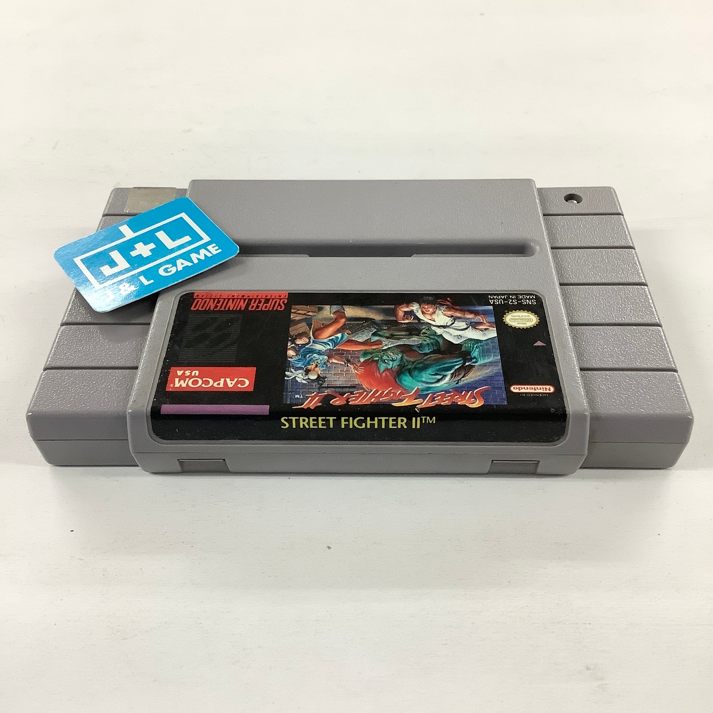 Street Fighter II - (SNES) Super Nintendo [Pre-Owned] Video Games Capcom   