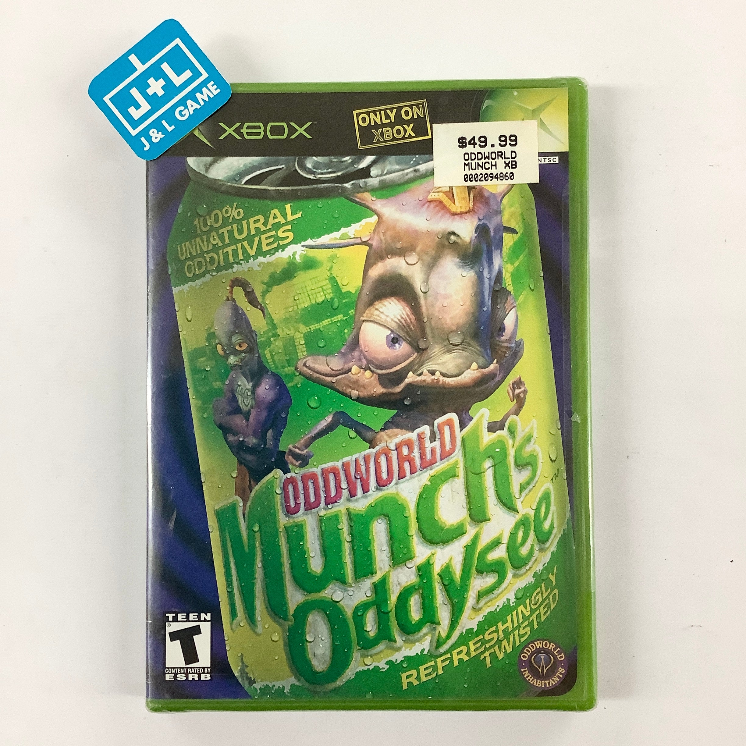 Oddworld: Munch's Oddysee - (XB) Xbox Video Games Microsoft Game Studios   