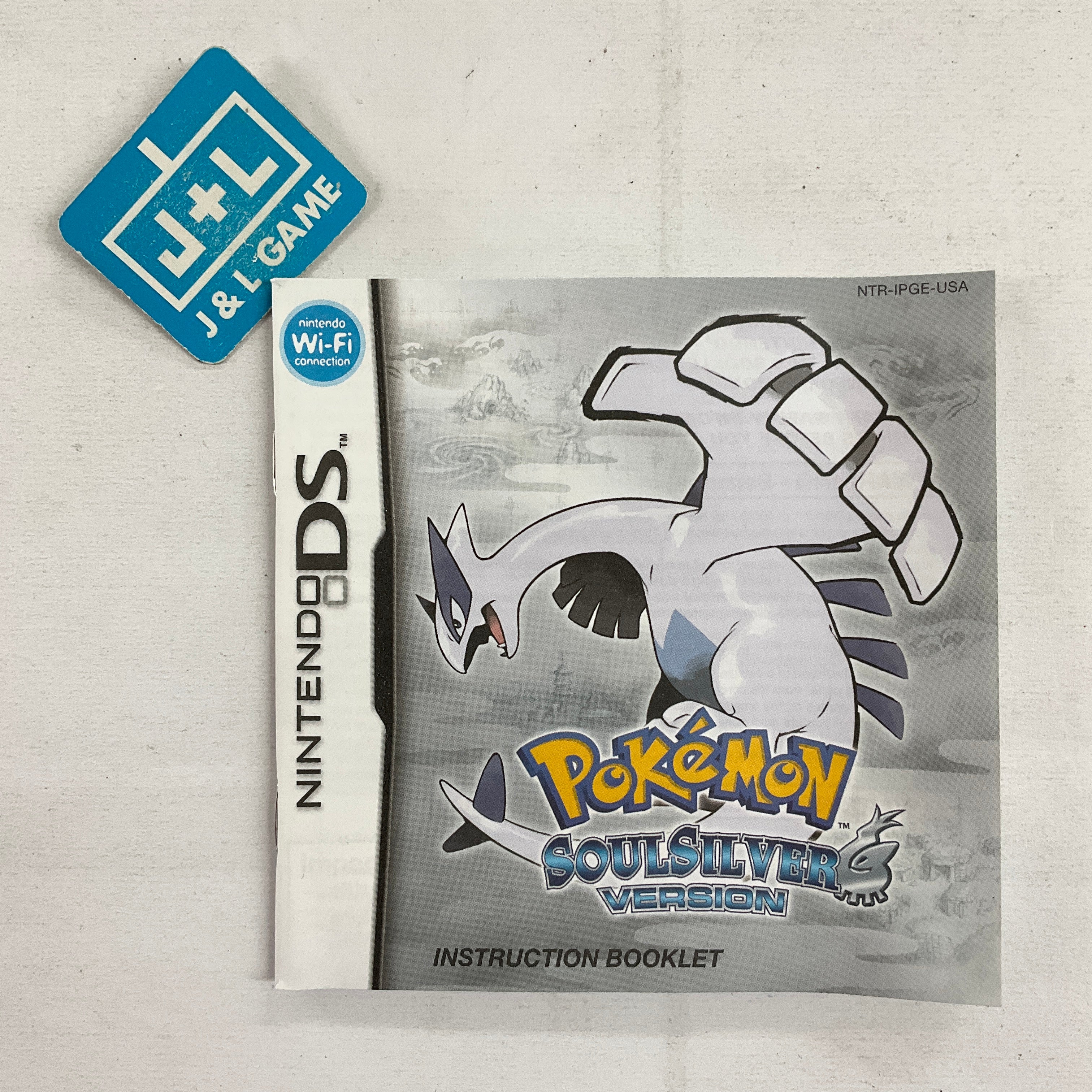 Pokemon SoulSilver Version (W/ Pokewalker)- (NDS) Nintendo DS [Pre-Owned] Video Games Nintendo   