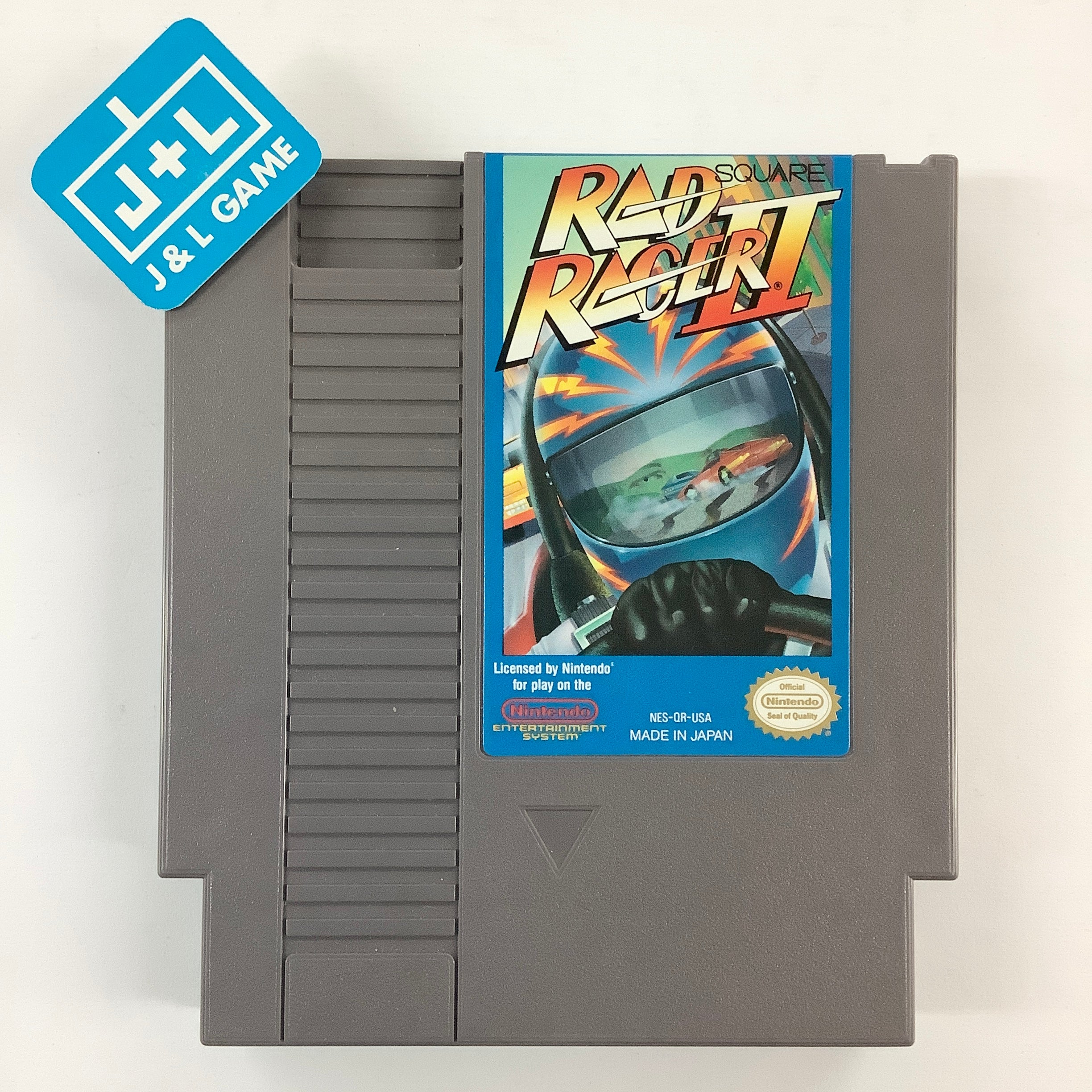 Rad Racer II - (NES) Nintendo Entertainment System [Pre-Owned] Video Games SquareSoft   