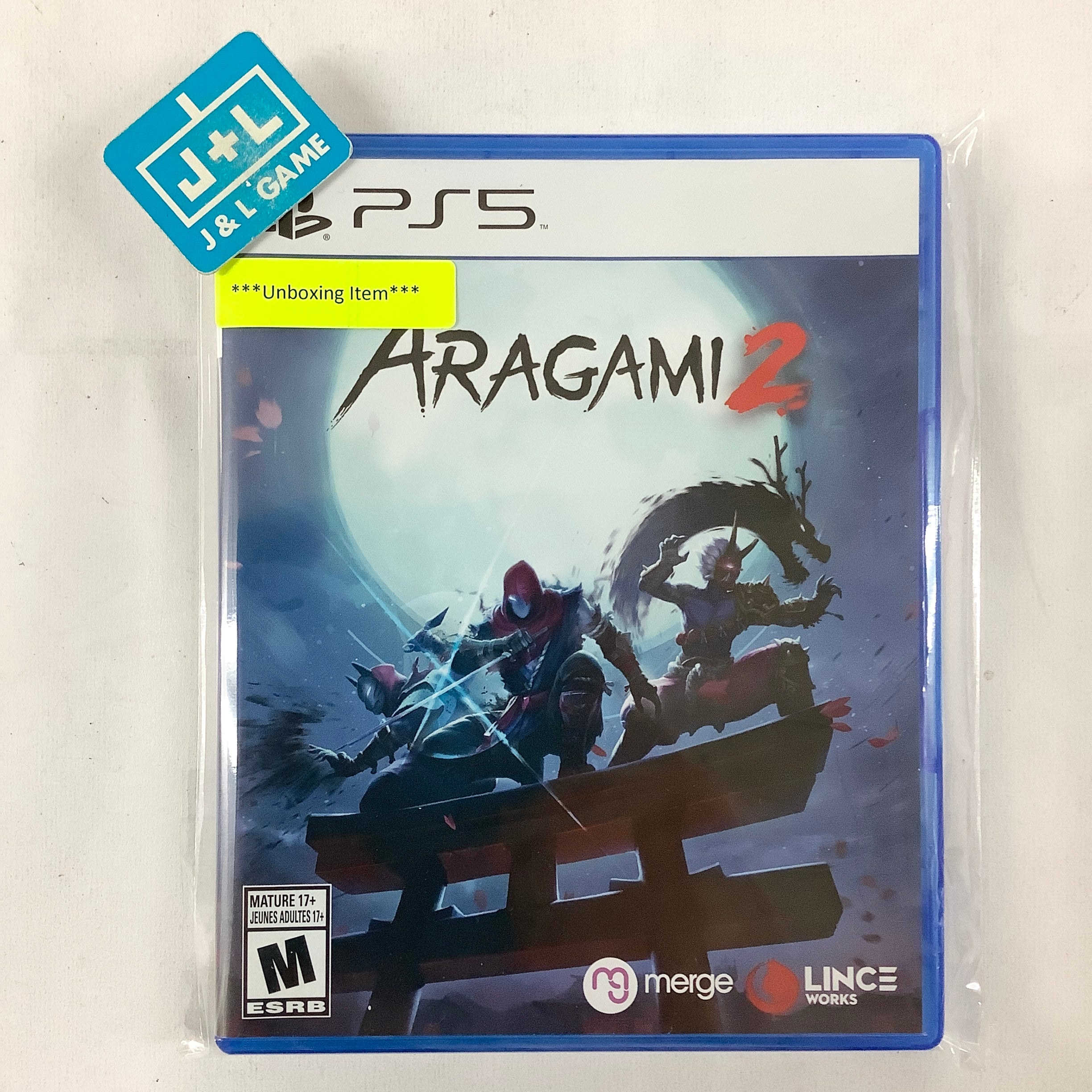 Aragami 2 - (PS5) PlayStation 5 [UNBOXING] Video Games Merge Games   