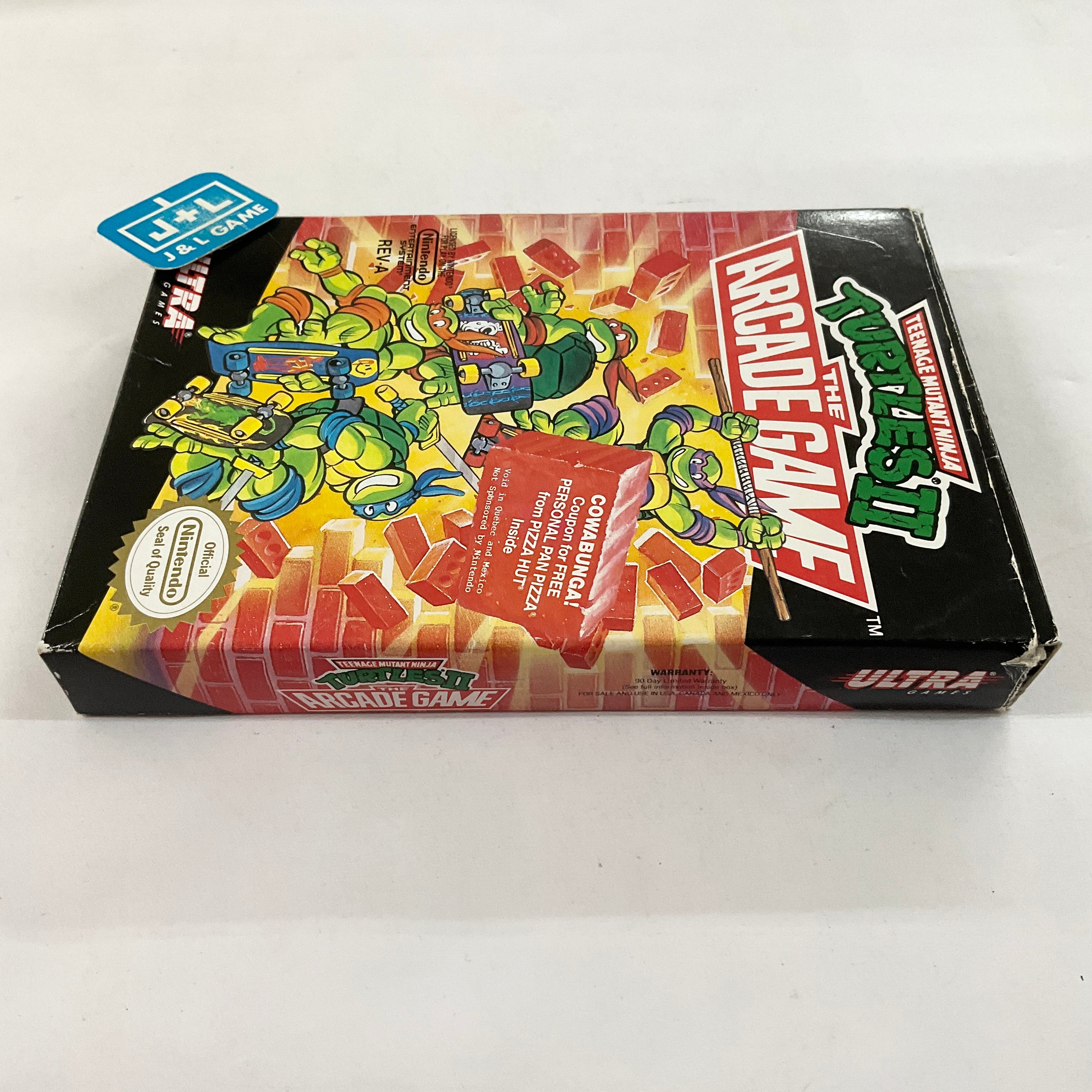 Teenage Mutant Ninja Turtles II: The Arcade Game - (NES) Nintendo Entertainment System [Pre-Owned] Video Games Ultra   