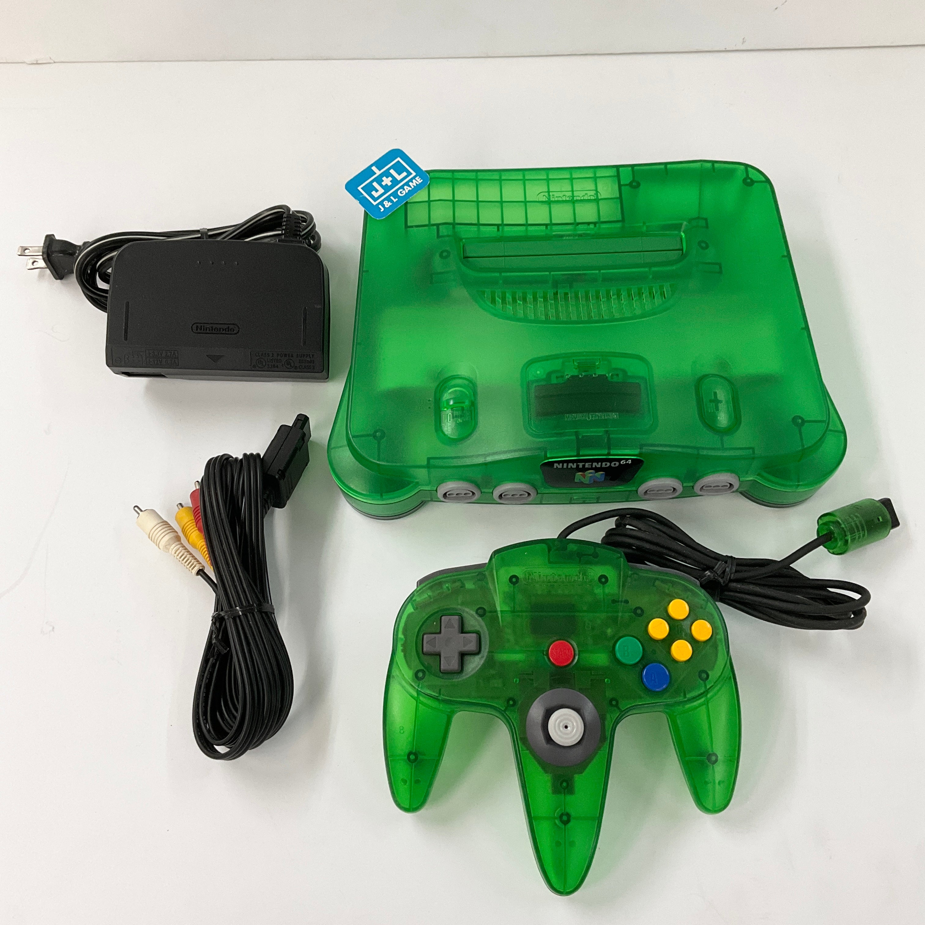 Nintendo 64 Hardware Console (Jungle Green) - (N64) Nintendo 64 [Pre-Owned] CONSOLE Nintendo   