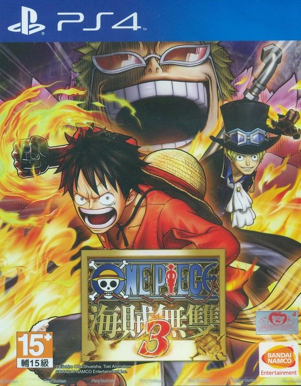 One Piece: Kaizoku Musou 3 - (PS4) PlayStation 4 [Pre-Owned] (Asia Import) Video Games BANDAI NAMCO Entertainment   