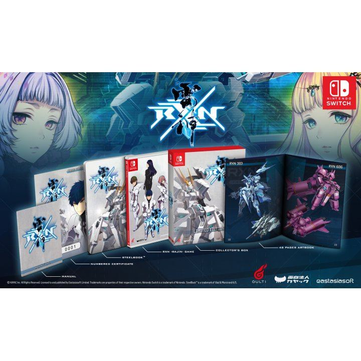 RXN RAIJIN Limited Edition (English Subtitle) - (NSW) Nintendo Switch [Pre-Owned] (Asia Import) Video Games EastAsiaSoft   