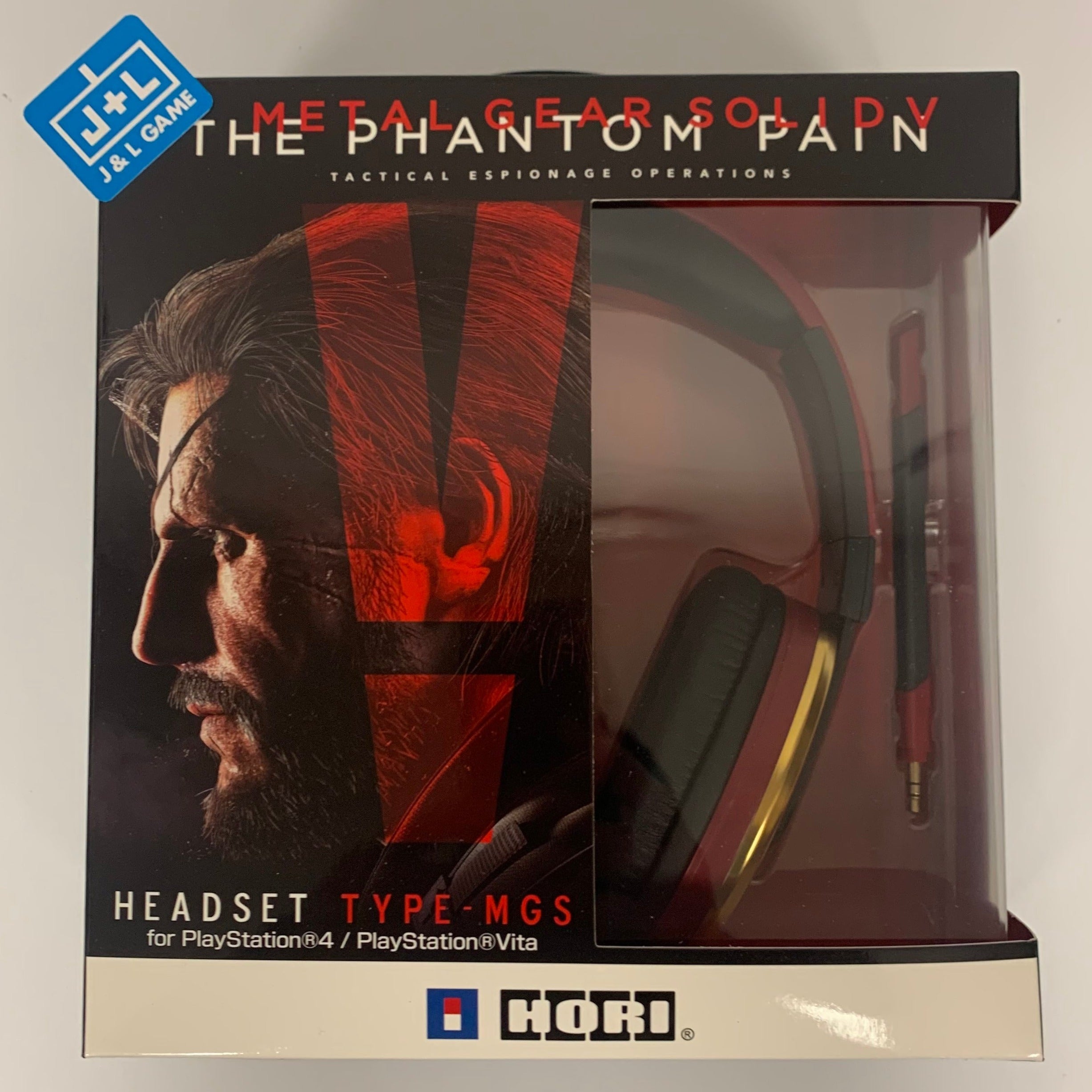 HORI Metal Gear Solid V: The Phantom Pain Limited Edition Headset Type - (PS4) PlayStation 4 Accessories HORI   