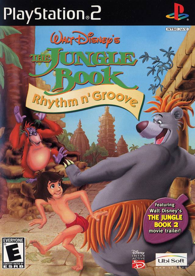 Walt Disney's The Jungle Book: Rhythm N'Groove - PlayStation 2 Video Games Ubisoft   