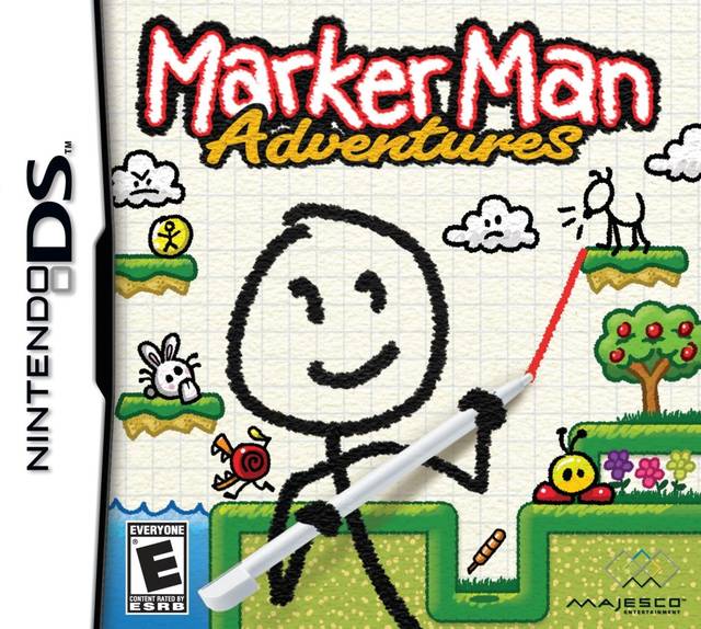 Marker Man Adventures - (NDS) Nintendo DS [Pre-Owned] Video Games Majesco   