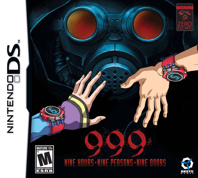 Zero Escape: Nine Hours, Nine Persons, Nine Doors - (NDS) Nintendo DS [Pre-Owned] Video Games Aksys Games   