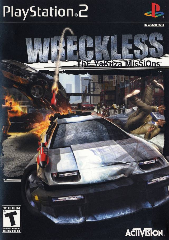 Wreckless: The Yakuza Missions - PlayStation 2 Video Games Activision   