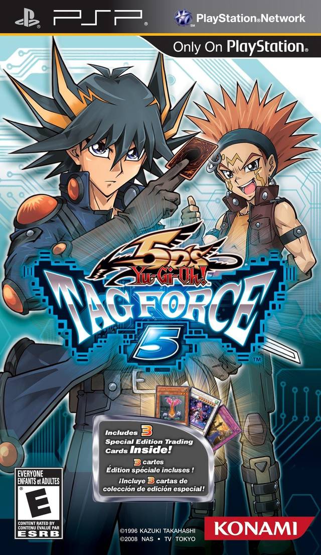 Yu-Gi-Oh! 5D's Tag Force 5 - Sony PSP Video Games Konami   