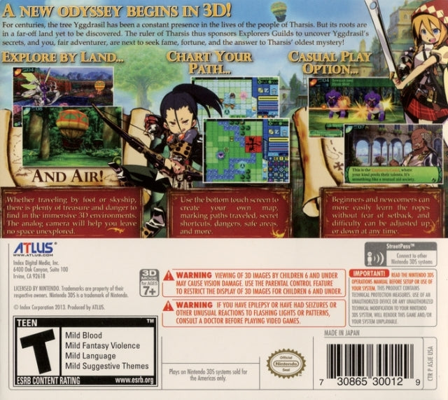 Etrian Odyssey IV: Legends of the Titan - Nintendo 3DS [Pre-Owned] Video Games Atlus   