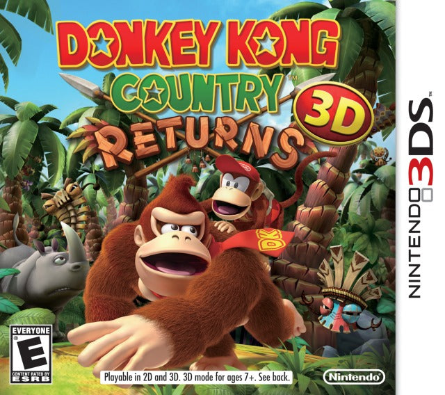 Donkey Kong Country Returns 3D - Nintendo 3DS [Pre-Owned] Video Games Nintendo   