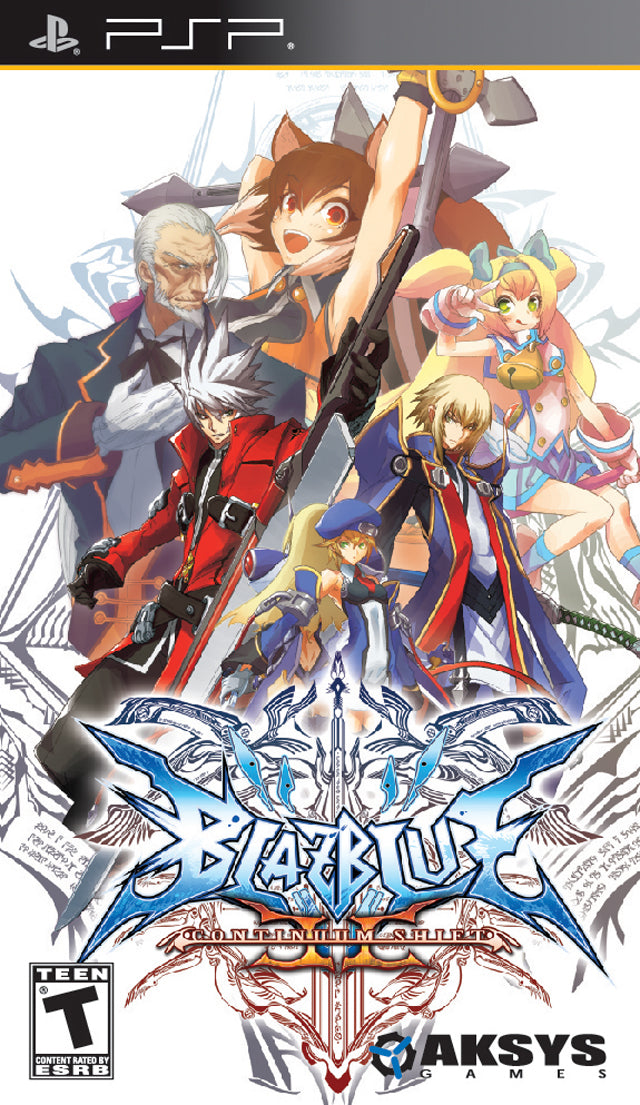 BlazBlue: Continuum Shift II - Sony PSP Video Games Aksys Games   