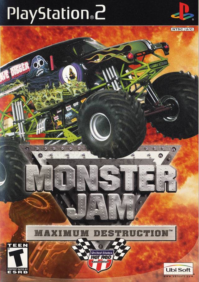 Monster Jam: Maximum Destruction - PlayStation 2 Video Games Ubisoft   