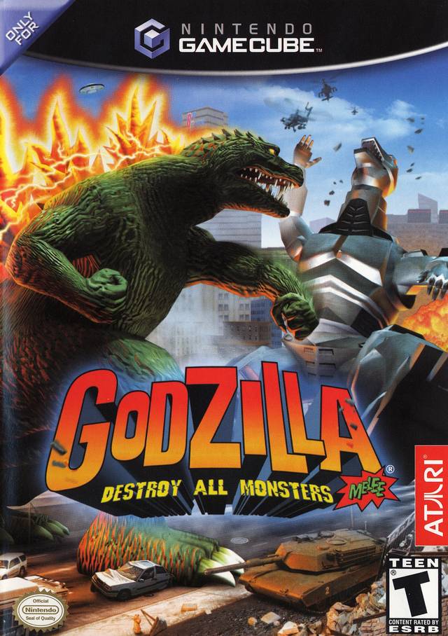 Godzilla: Destroy All Monsters Melee - (GC) GameCube [Pre-Owned] Video Games Atari SA   