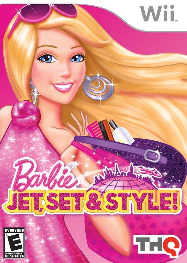 Barbie: Jet, Set & Style! - Nintendo Wii [Pre-Owned] Video Games THQ   