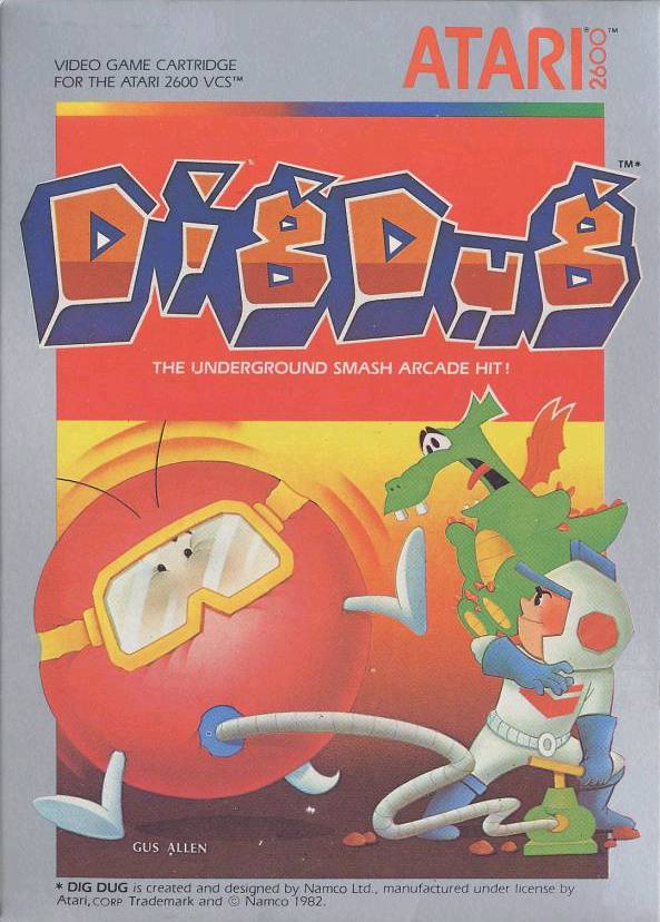 Dig Dug - Atari 2600 [Pre-Owned] Video Games Atari Inc.   