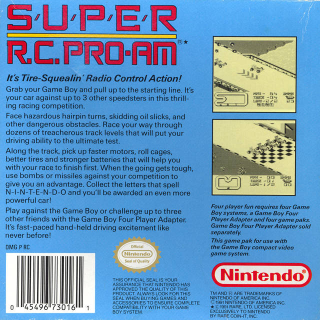 Super R.C. Pro-Am - (GB) Game Boy [Pre-Owned] Video Games Nintendo   