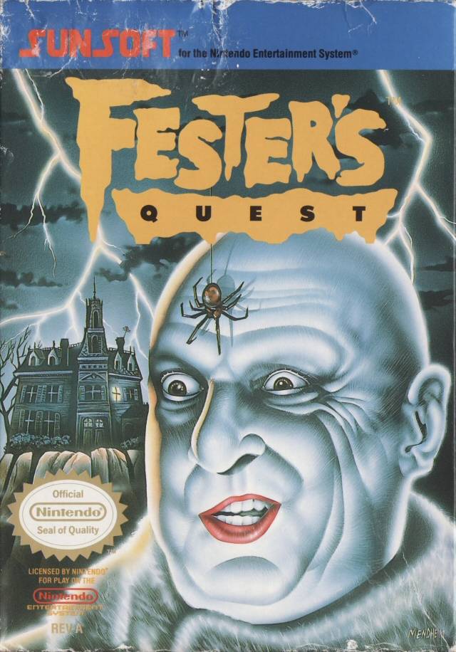 Fester's Quest - (NES) Nintendo Entertainment System [Pre-Owned] Video Games SunSoft   