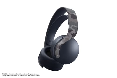 SONY PlayStation 5 Pulse 3D Wireless Headset (Gray Camouflage) - (PS5) PlayStation 5 Accessories PlayStation   