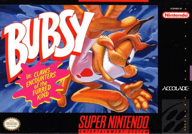 Bubsy in: Claws Encounters of the Furred Kind - (SNES) Super Nintendo [Pre-Owned] Video Games Accolade   