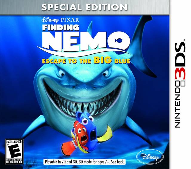 Disney/Pixar Finding Nemo: Escape to the Big Blue (Special Edition) - Nintendo 3DS Video Games Disney Interactive Studios   