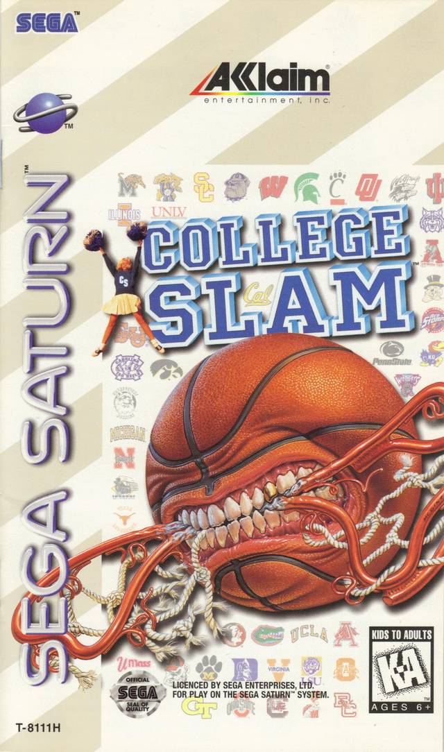 College Slam - (SS) SEGA Saturn [Pre-Owned] Video Games Acclaim   