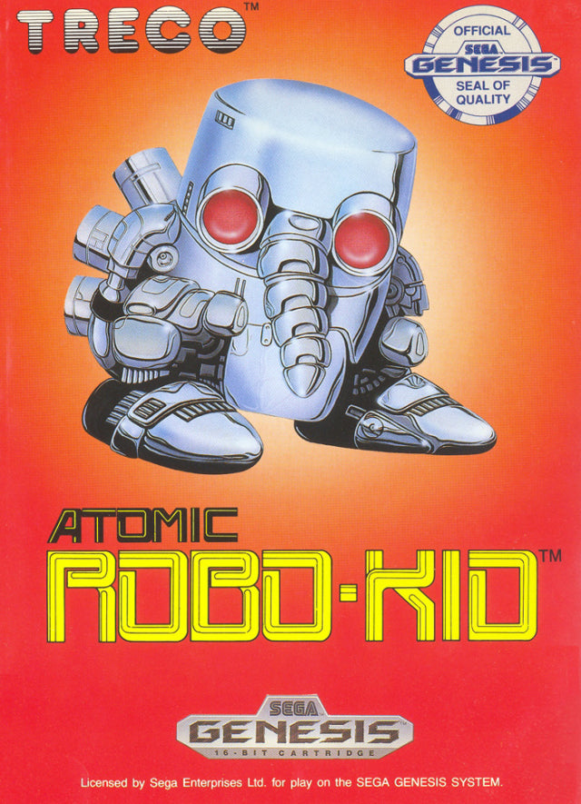 Atomic Robo-Kid - (SG) SEGA Genesis [Pre-Owned] Video Games Treco   